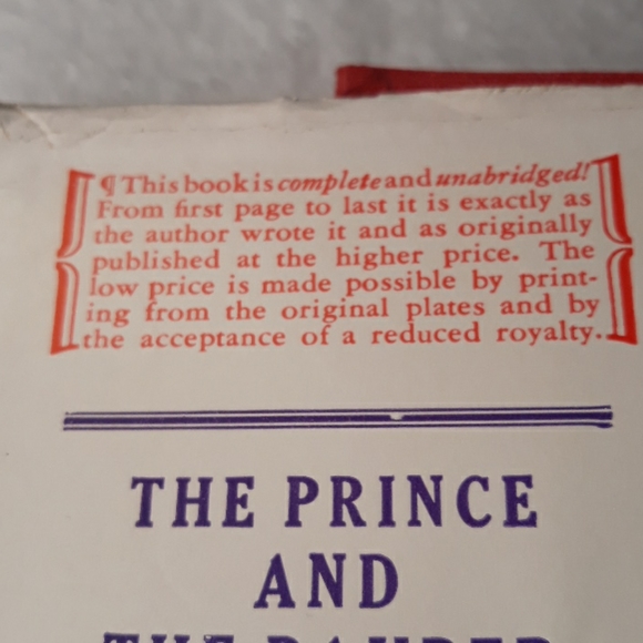 Rare 1909 hardcopy of The Prince And The Pauper Written By Mark Twain in 1909 - Picture 5 of 16